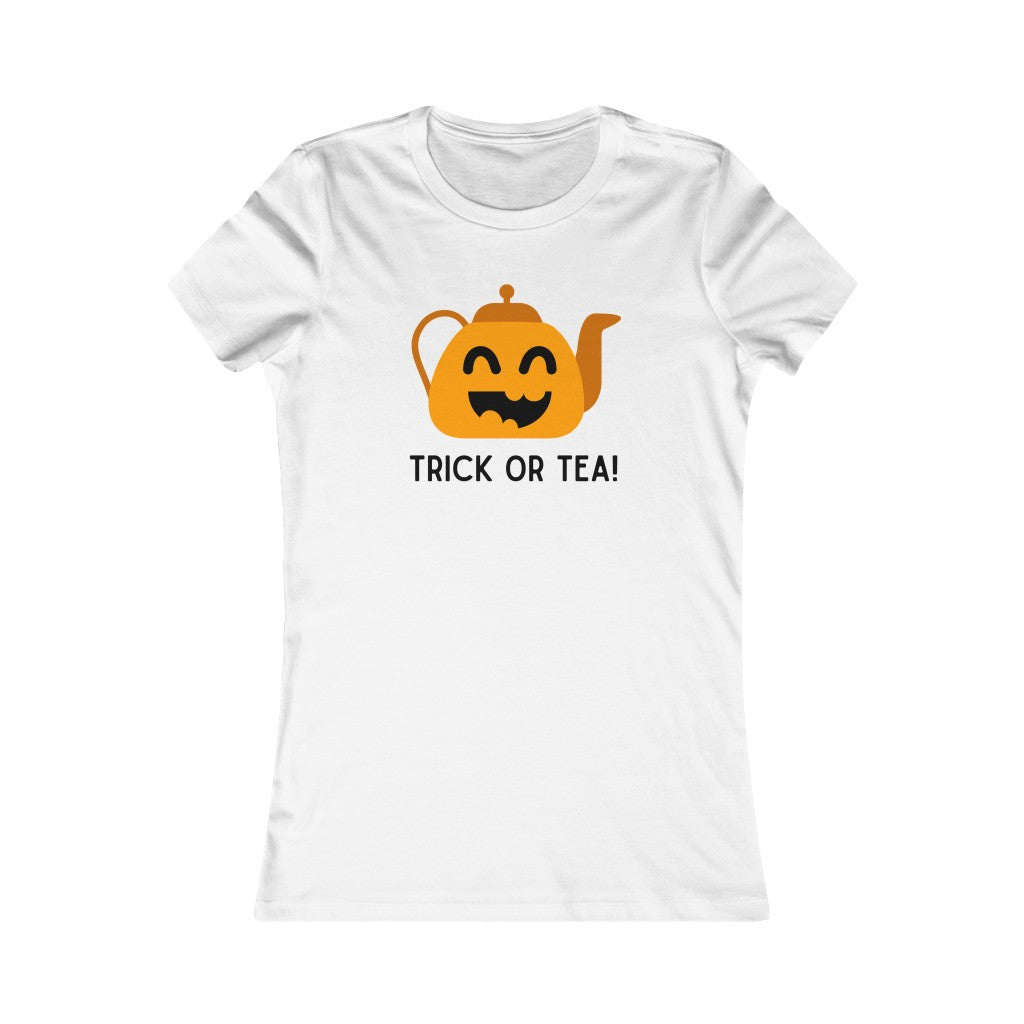 Trick or Tea Fitted Tea Shirt