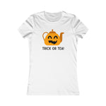 Load image into Gallery viewer, Trick or Tea Fitted Tea Shirt
