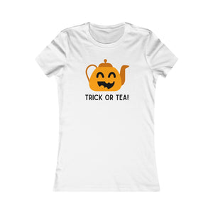 Trick or Tea Fitted Tea Shirt