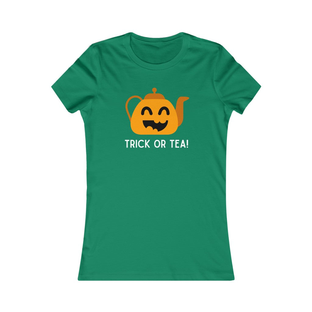 Trick or Tea Fitted Tea Shirt