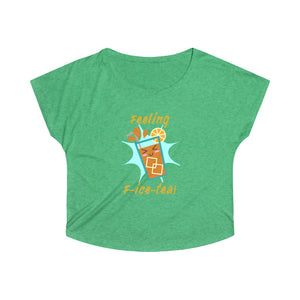 Feeling F-Ice-Tea Loose Fit Tea Shirt