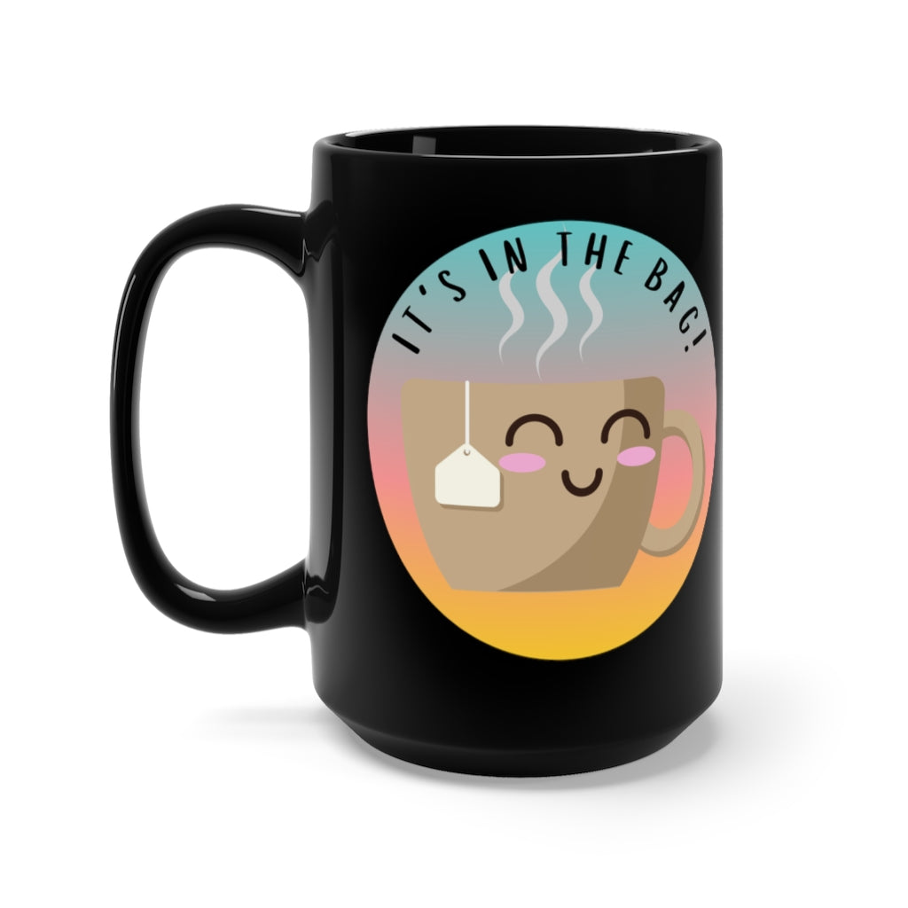 It's in the Bag! Cute Mug in Black