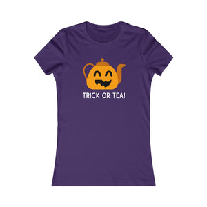 Trick or Tea Fitted Tea Shirt