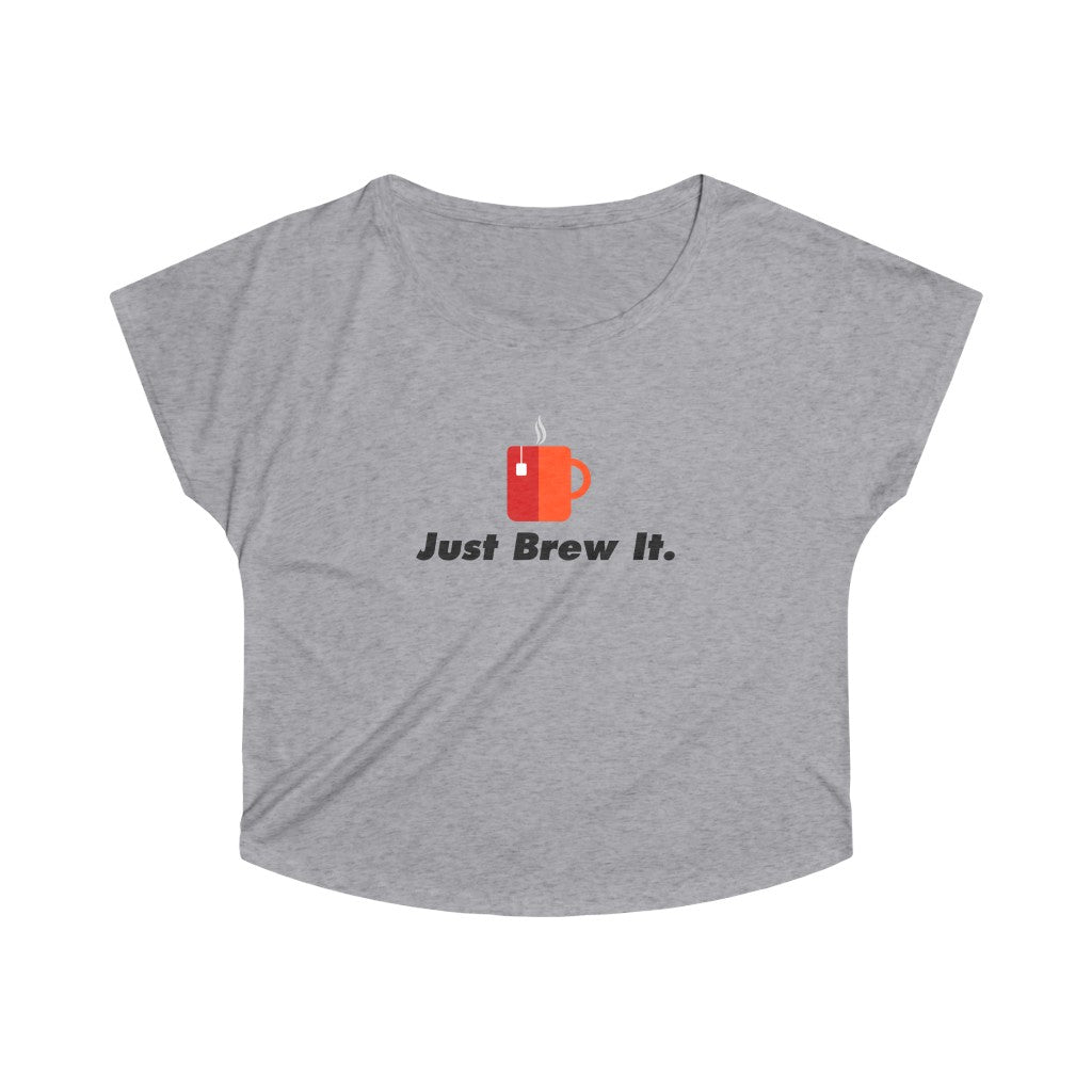 Just Brew It Loose Fit Tea Shirt