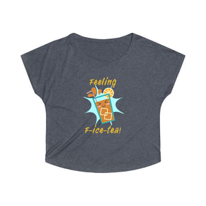 Feeling F-Ice-Tea Loose Fit Tea Shirt