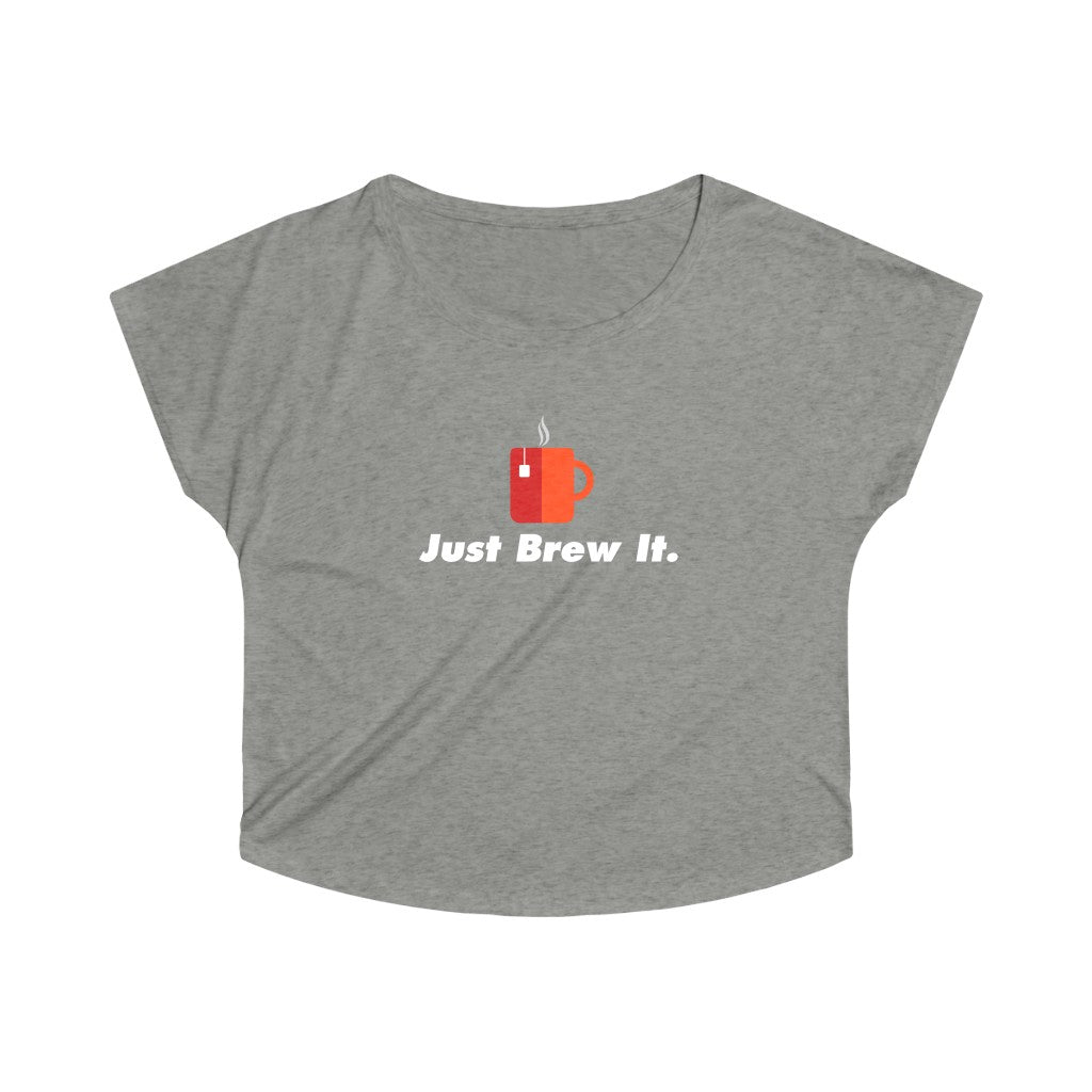 Just Brew It Loose Fit Tea Shirt