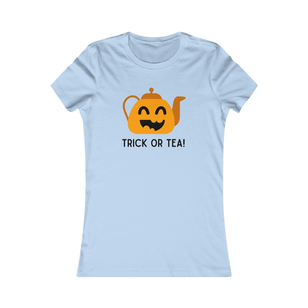 Trick or Tea Fitted Tea Shirt