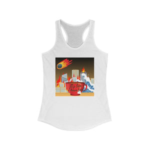 It's Fine Racerback Tank