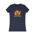 Load image into Gallery viewer, Trick or Tea Fitted Tea Shirt
