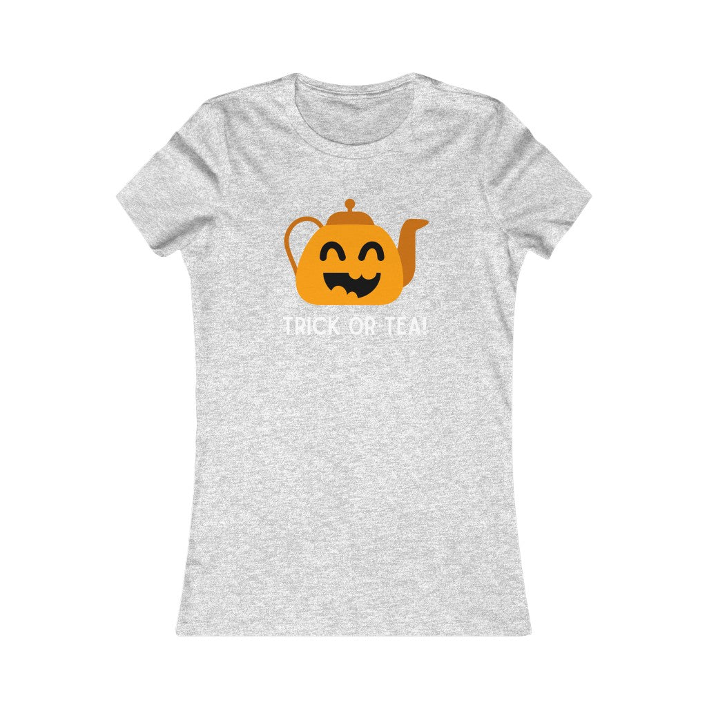 Trick or Tea Fitted Tea Shirt