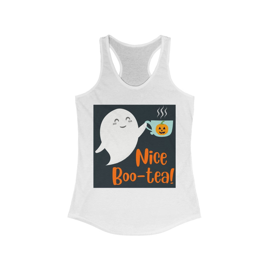 Nice Boo-Tea Racerback Tank