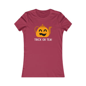 Trick or Tea Fitted Tea Shirt