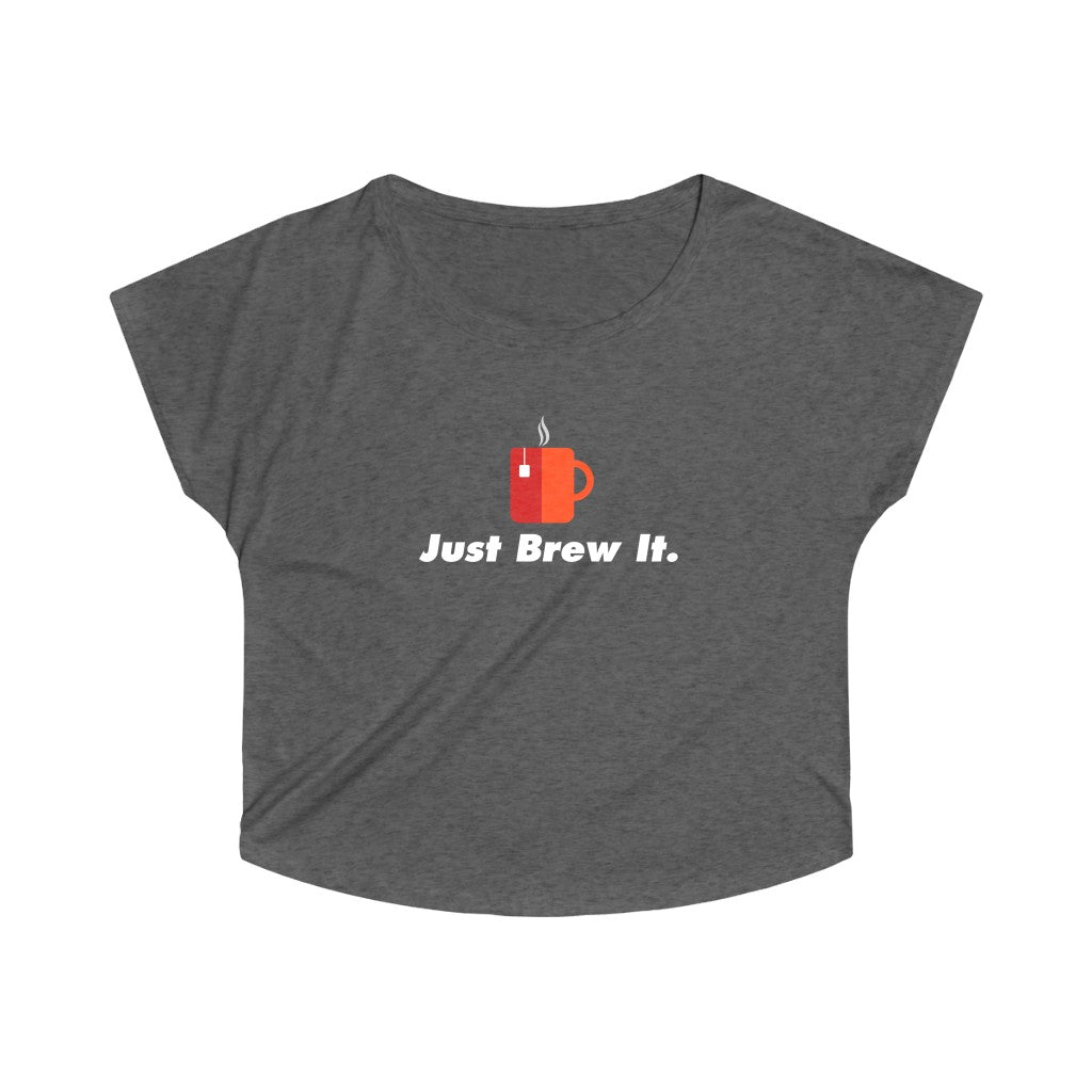 Just Brew It Loose Fit Tea Shirt