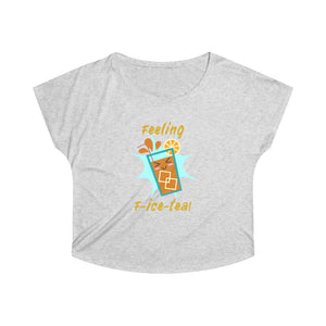 Feeling F-Ice-Tea Loose Fit Tea Shirt