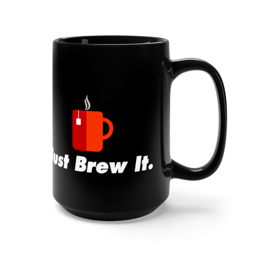 Just Brew It 15oz Mug in Black