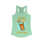 Load image into Gallery viewer, Feeling F-Ice-Tea Racerback Tank
