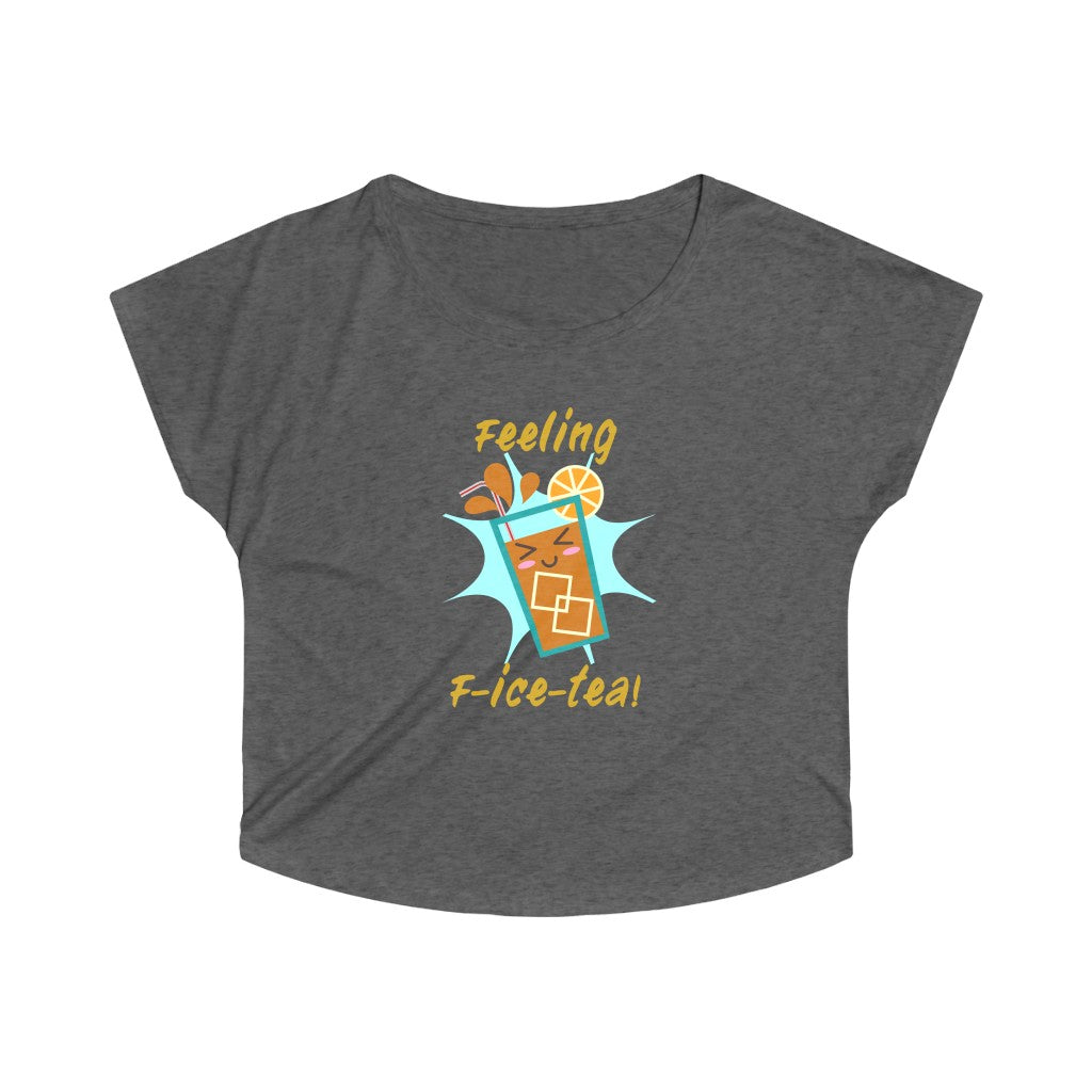 Feeling F-Ice-Tea Loose Fit Tea Shirt