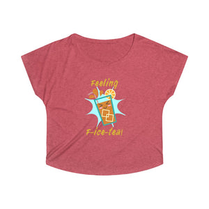 Feeling F-Ice-Tea Loose Fit Tea Shirt