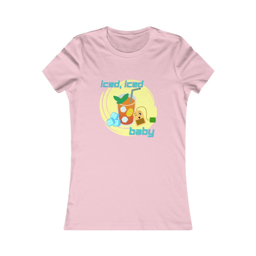 Iced, Iced Baby Fitted Tea Shirt