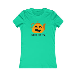 Trick or Tea Fitted Tea Shirt