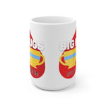 Load image into Gallery viewer, I Like Big Mugs 15 oz in White
