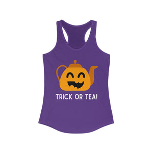 Trick or Tea Racerback Tank