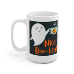 Load image into Gallery viewer, Nice Boo-Tea 15 oz Mug in White
