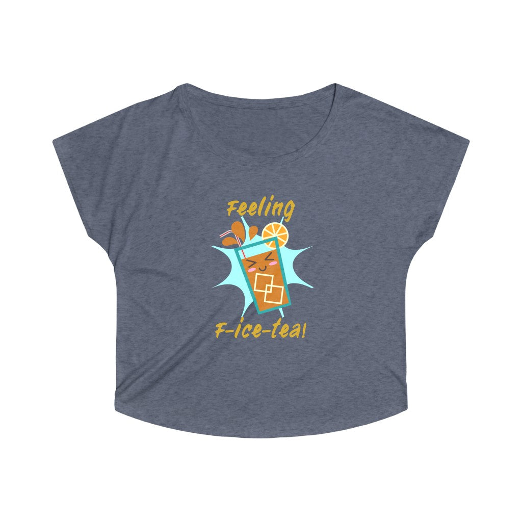 Feeling F-Ice-Tea Loose Fit Tea Shirt