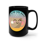 Load image into Gallery viewer, It&#39;s in the Bag! Cute Mug in Black
