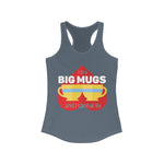 Load image into Gallery viewer, I like Big Mugs Racerback Tank
