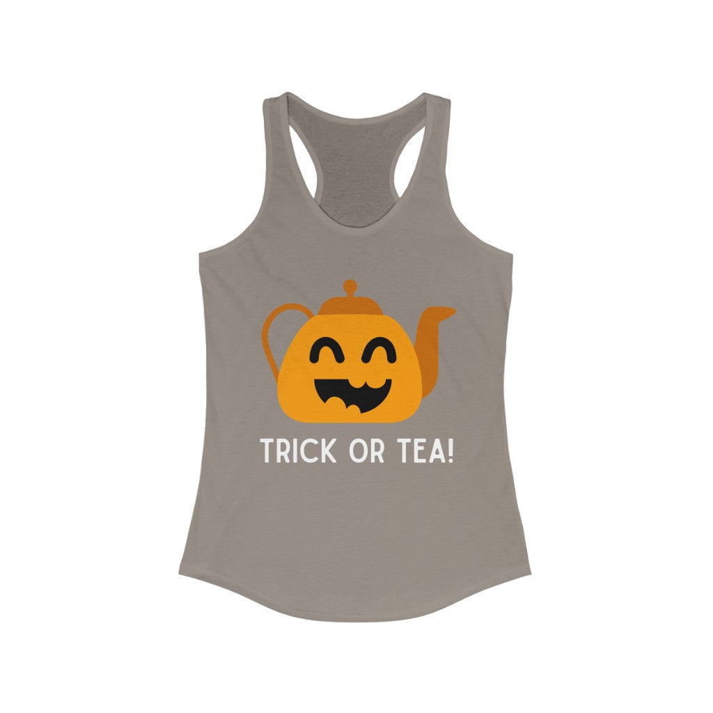 Trick or Tea Racerback Tank