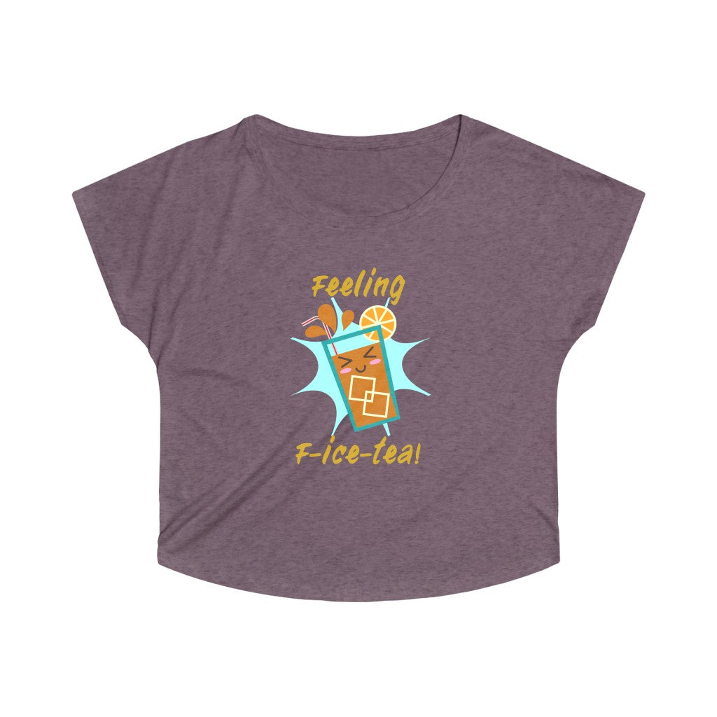 Feeling F-Ice-Tea Loose Fit Tea Shirt